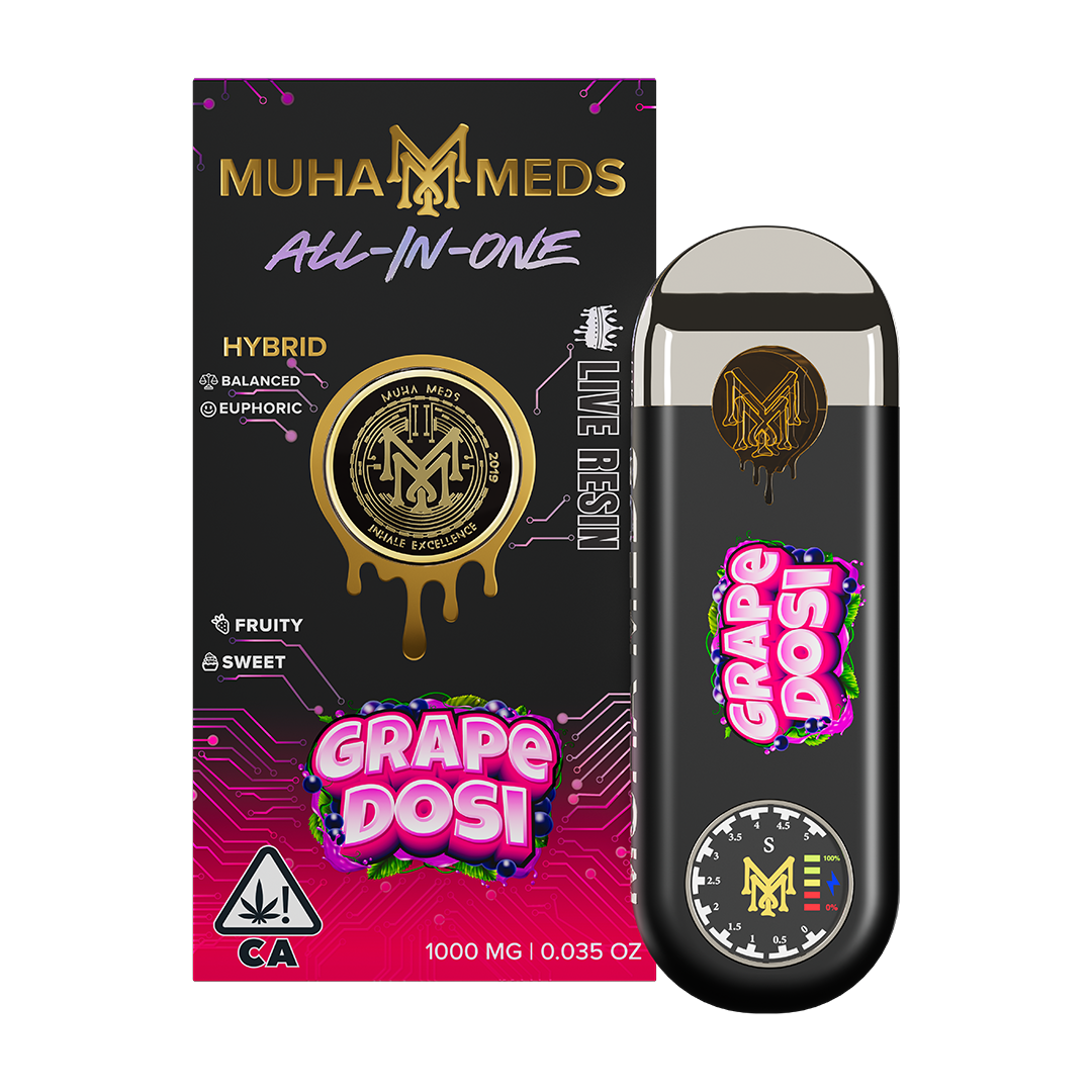 muha meds disposable vape potency All-In-One · Muha Meds